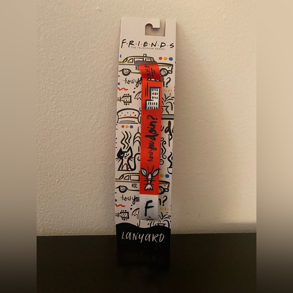 NWT Friends Lanyard
